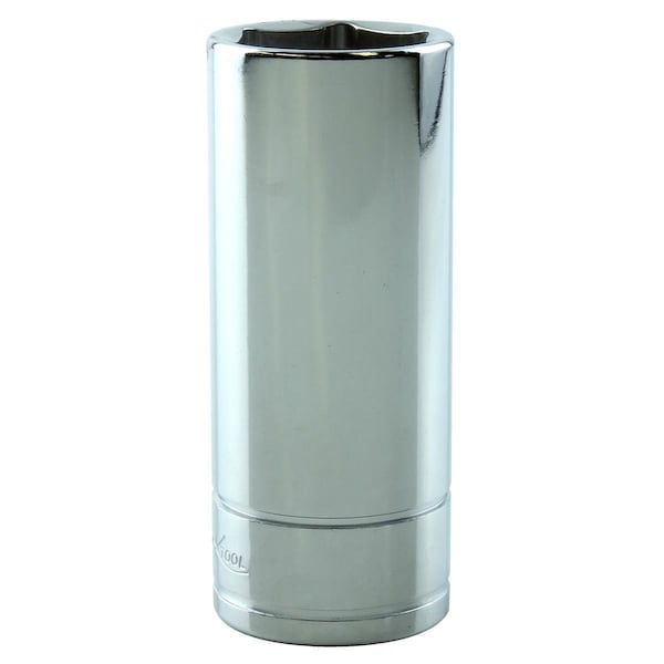 K-Tool International 3/8" Drive, 20mm Metric Socket, 6 Points, Chrome, Deep, 6 pt., 3/8"Drive, 20mm KTI-27220 - main